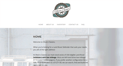 Desktop Screenshot of oliversclassics.com